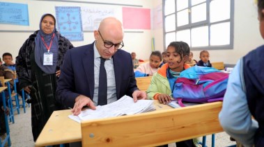 وزير التربية والتعليم ومحافظ أسوان يتفقدان 6 مدارس بإدارة إدفو التعليمية