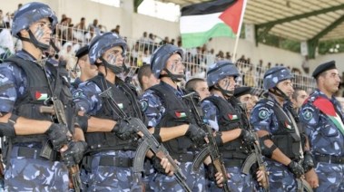 عناصر من قوات الشرطة الفلسطينية