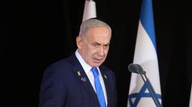 رئيس الوزراء الإسرائيلي بنيامين نتنياهو 