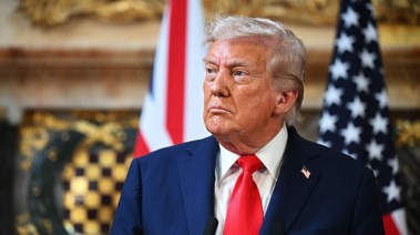 الرئيس الأمريكي دونالد ترامب