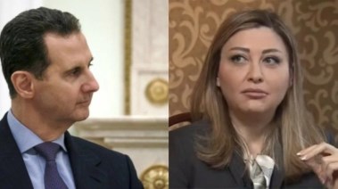 لونة الشبل وبشار الأسد