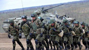 عناصر من الجيش الروسي 