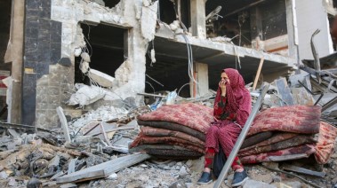 الدمار في غزة بسبب الحرب الإسرائيلية