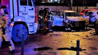 مشهد انفجار السيارة المفخخة في جنوب موسكو في 22 ديسمبر