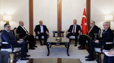 وفد حماس  في تركيا