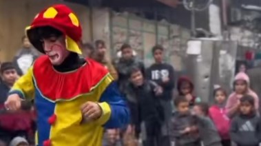 المهرج في غزة