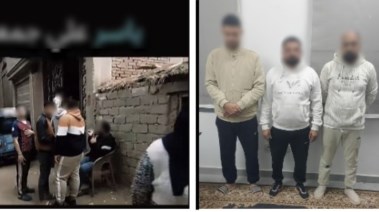 المتهمون وجانب من الواقعة