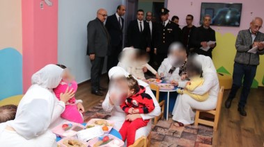 جانب من التفتيش على مراكز الإصلاح والتأهيل وأقسام الشرطة