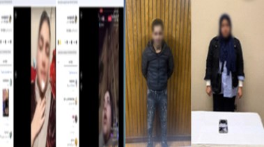 جانب من واقعة ادعاء سيدة اقتحام قوة أمنية لمسكنها