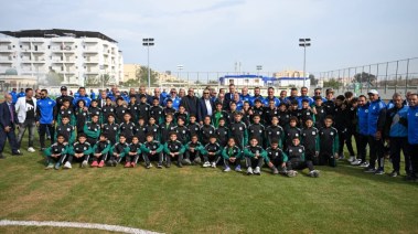 افتتاح ملاعب السيد متولي