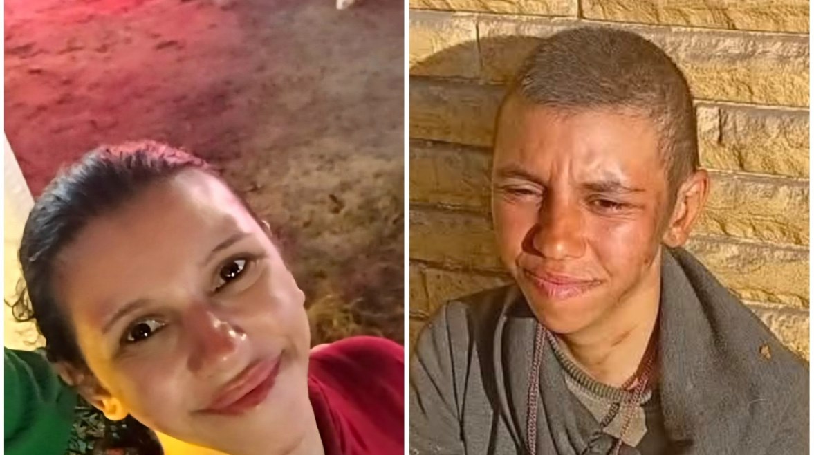 تقى شوقي قبل الاختفاء وبعد معاناتها من الاستغلال من قبل المتسولين في الشوارع 