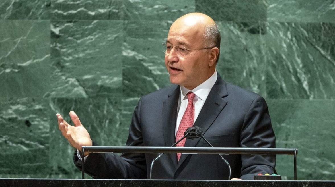  الرئيس العراقي السابق برهم صالح