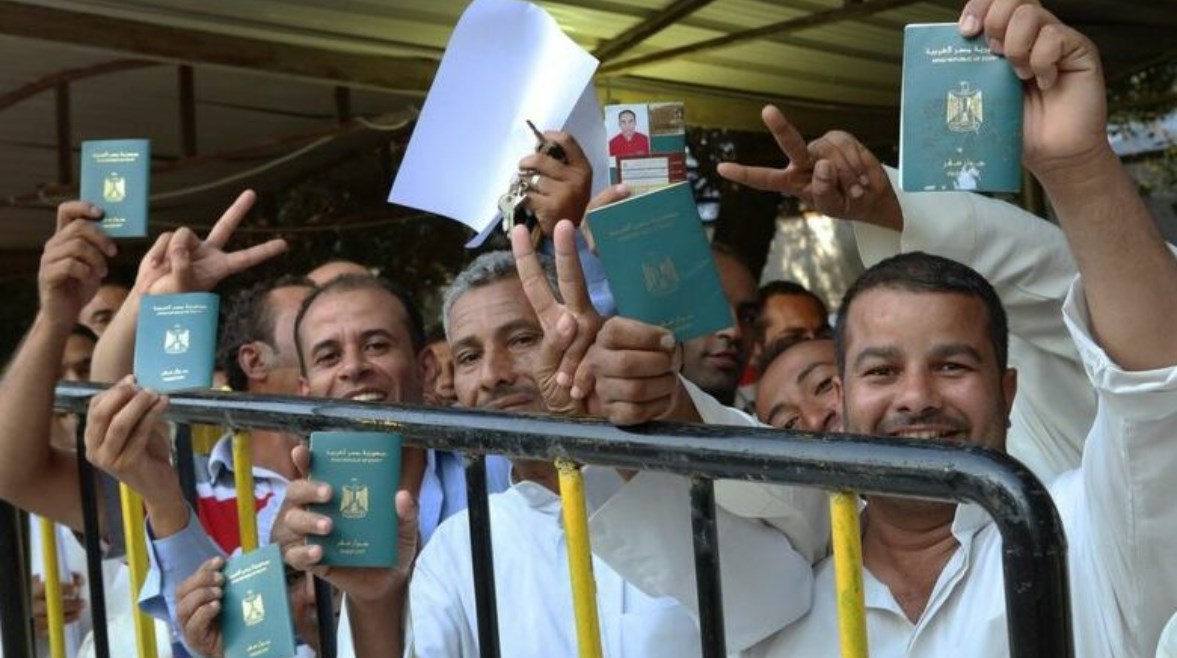 مصريون مقيمون بالخارج