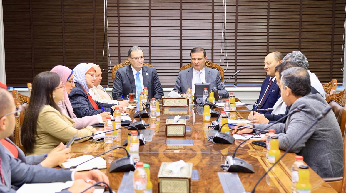 اجتماع وزارة الزراعة والتنظيم والإدارة