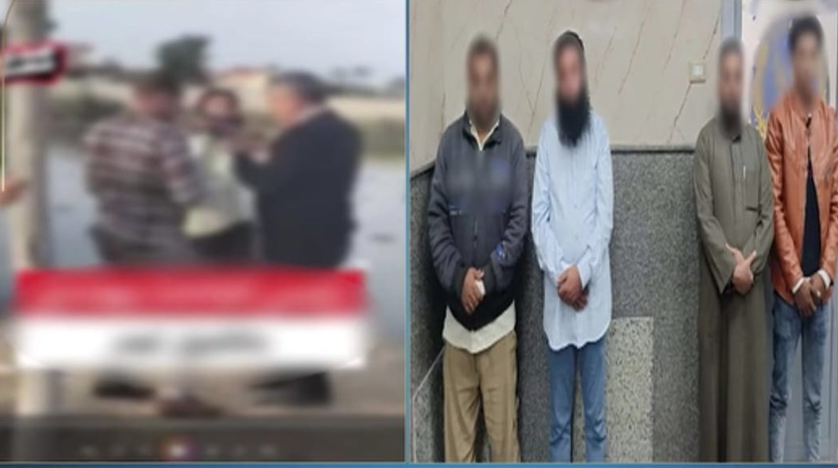 المتهمون في واقعة ادعاء ملتحي تلفيق قضية له بالبحيرة