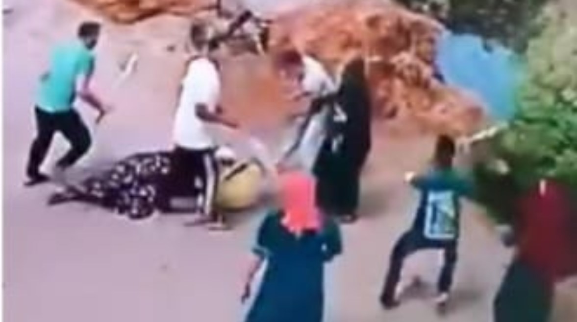 لقطة من فيديو الواقعة