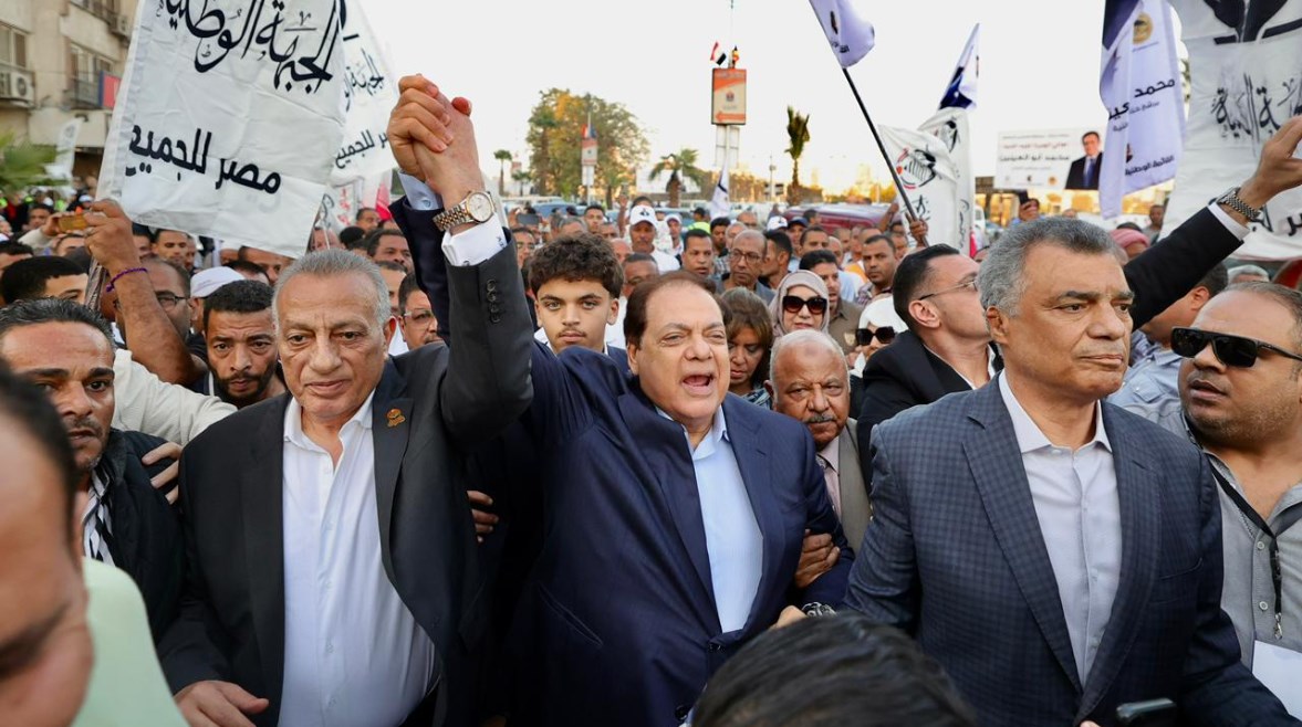 اللواء محمد كمال الدالي والنائب محمد أبو العينين