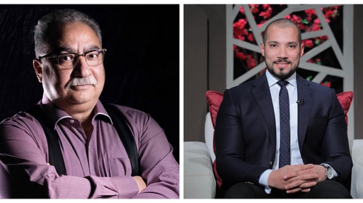 الداعية الإسلامي عبدالله رشدي والإعلامي إبراهيم عيسى