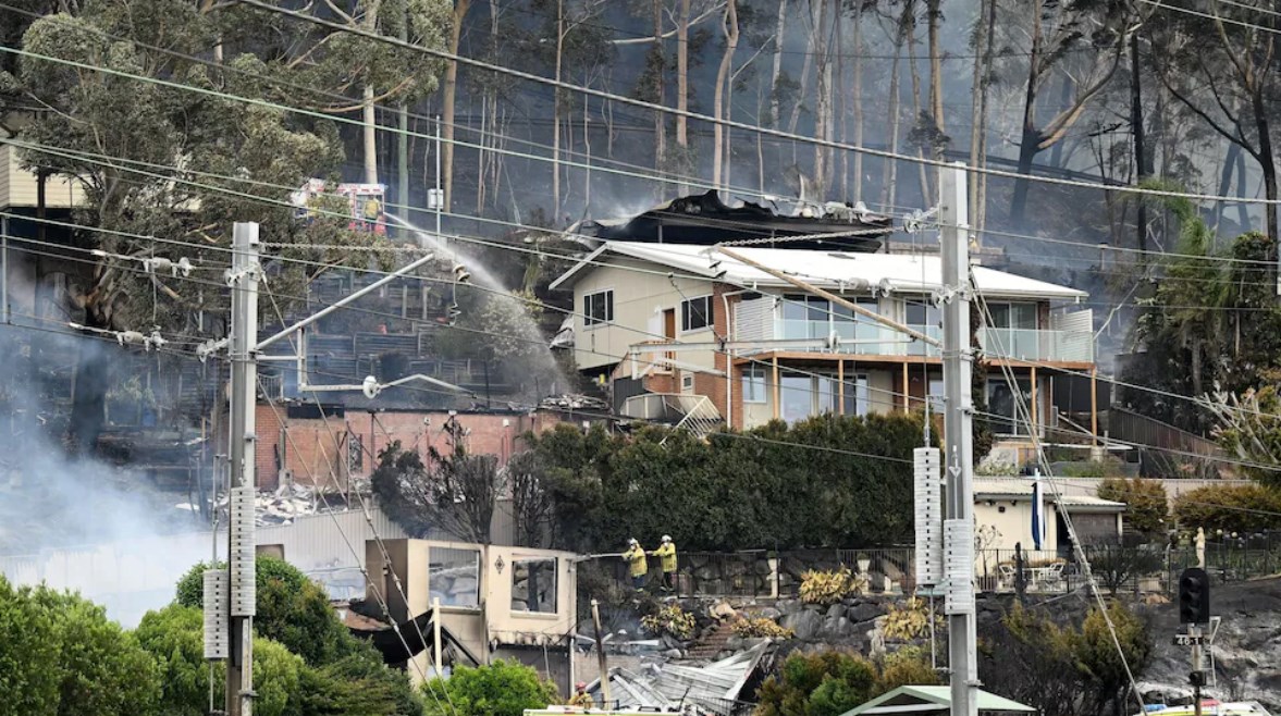 حرائق غابات في سيدني