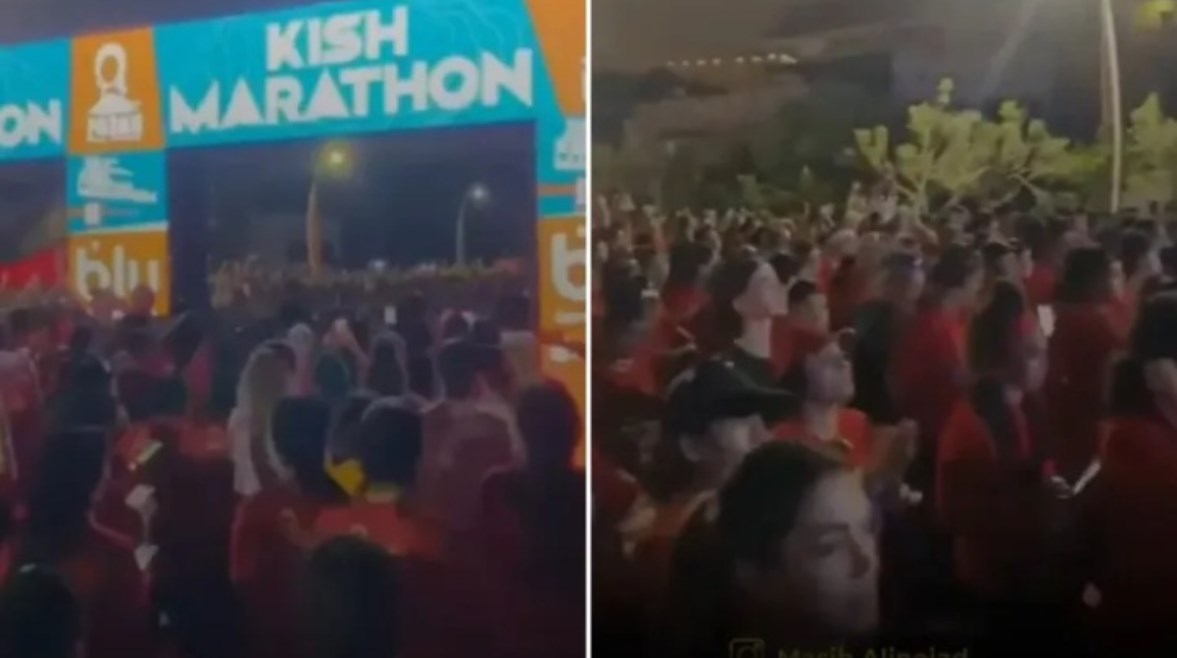 ماراثون كيش في إيران 