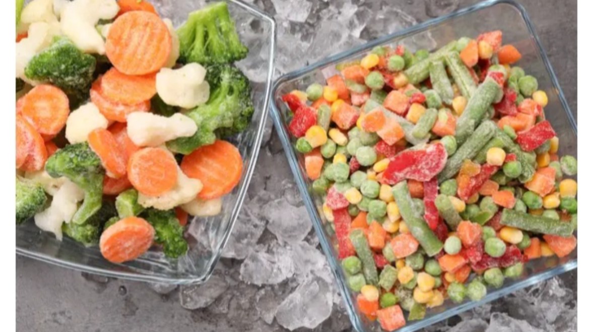 خضروات مجمدة