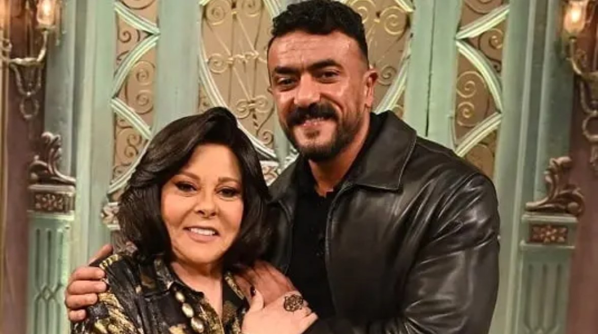 الفنان أحمد العوضي والاعلامية إسعاد يونس