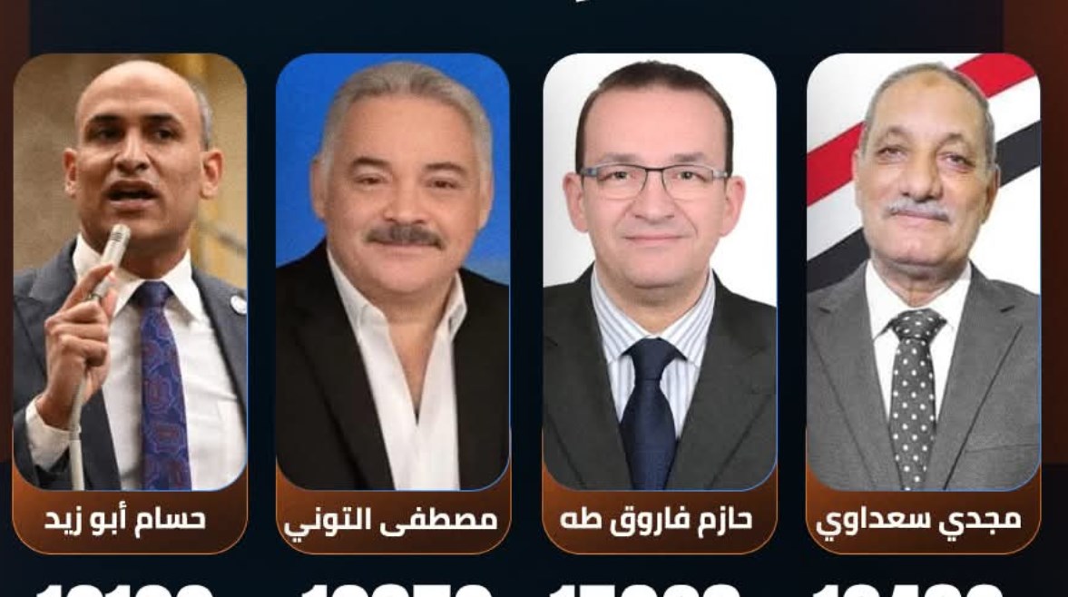 مرشحو الإعادة بدائرة أبو قرقاص 