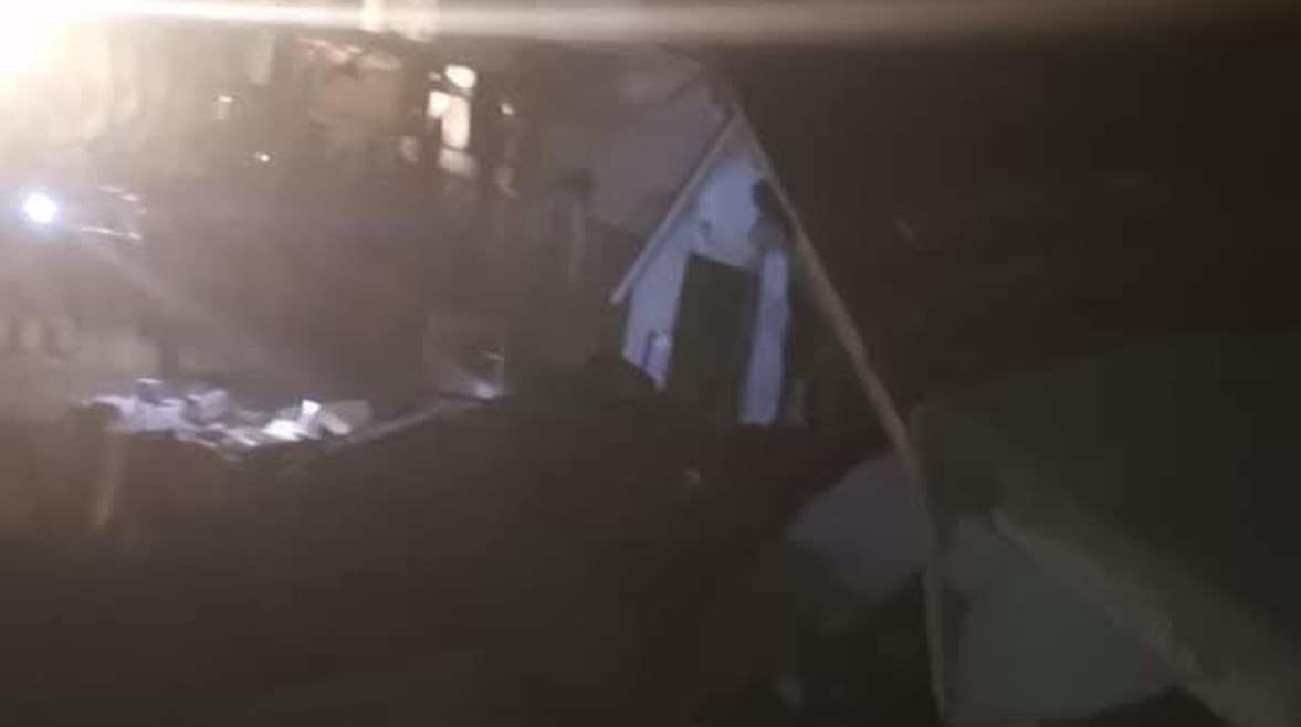 انهيار عقار بالمنيا 