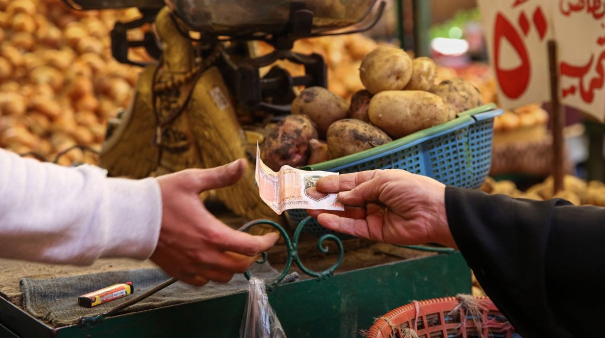 أحد الأسواق المصرية