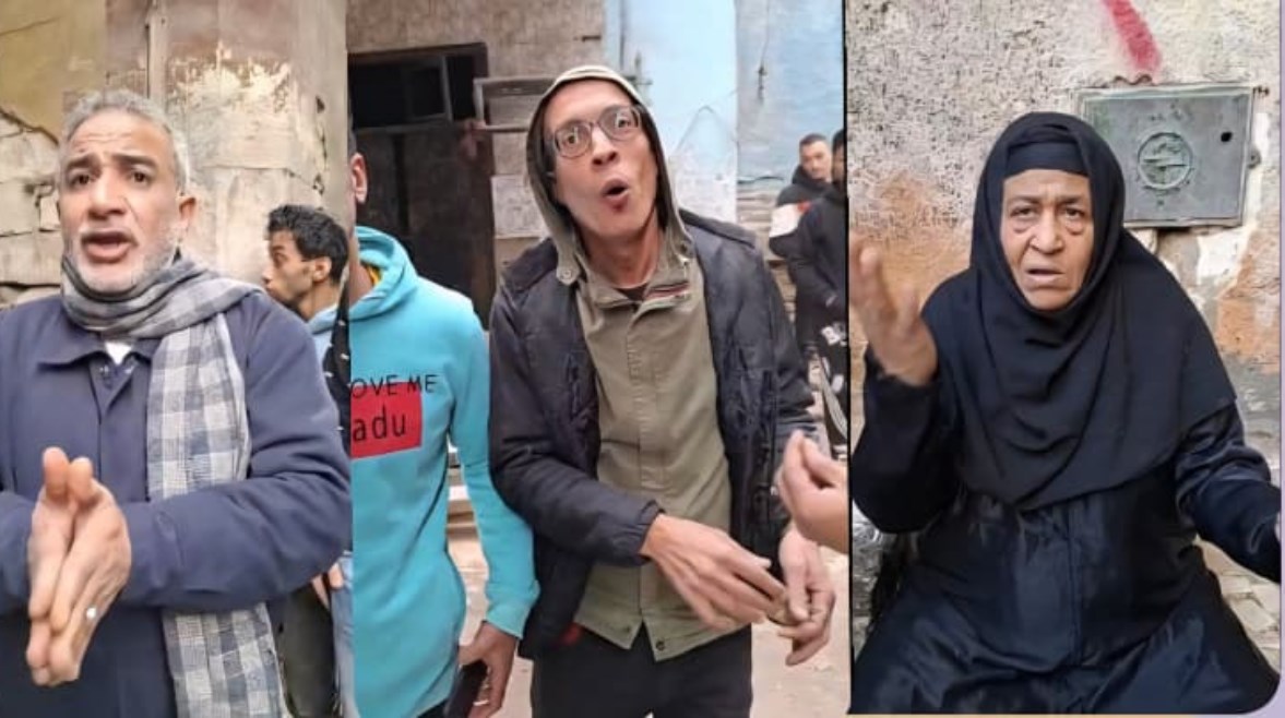 متضررى حادث انهيار عقارات إمبابة 