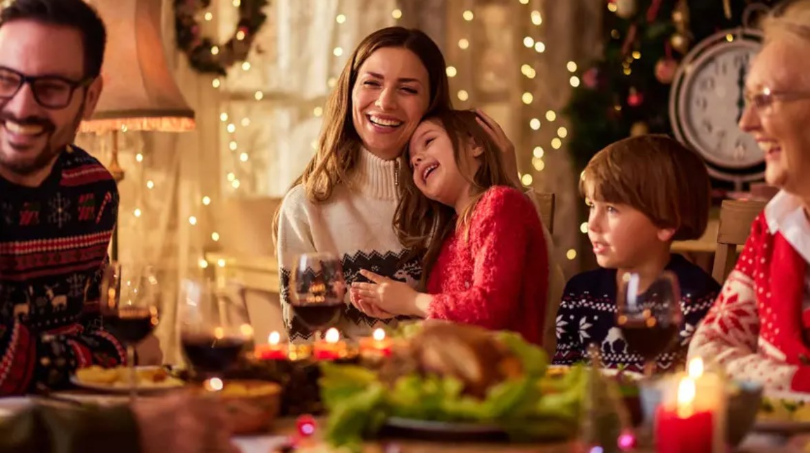 الاحتفال برأس السنة مع العائلة