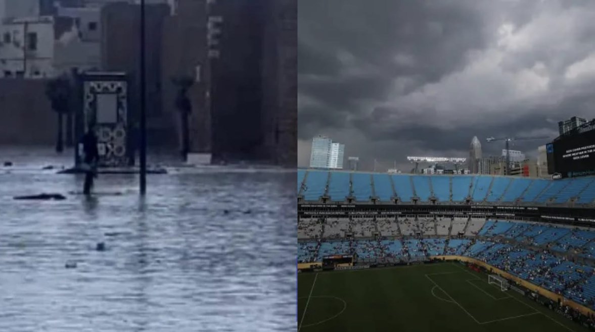 فيضانات آسفي و طقس من مباراة كأس العالم للأندية 
