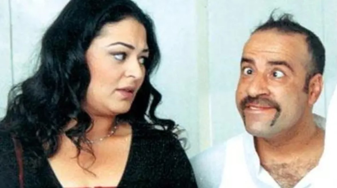  الفنانة نيفين مندور والفنان محمد سعد من فيلم "اللي بالي بالك"