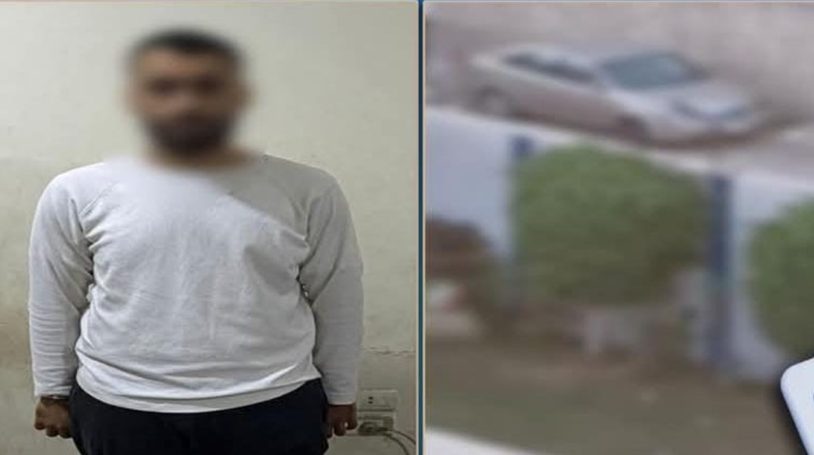 جانب من الواقعة والمتهم 