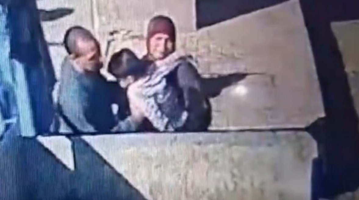 لقطة من المقطع المتداول