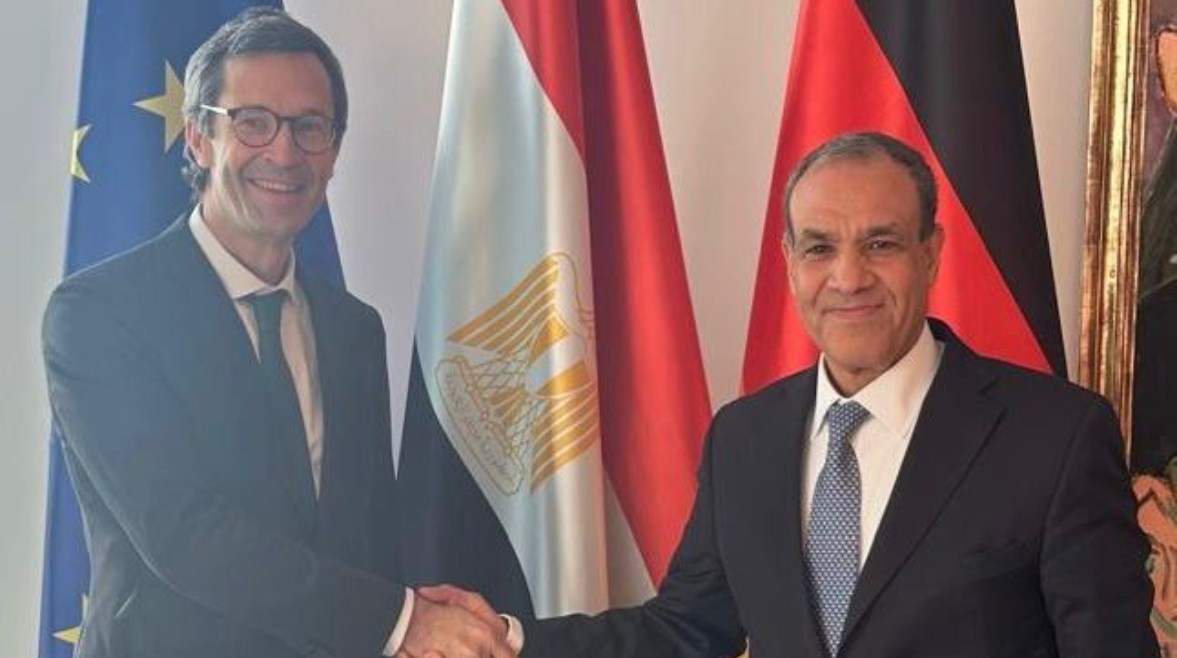 وزير الخارجية والهجرة بدر عبد العاطي، و"جونتر زاوتر" مستشار الأمن القومي بالمستشارية الألمانية