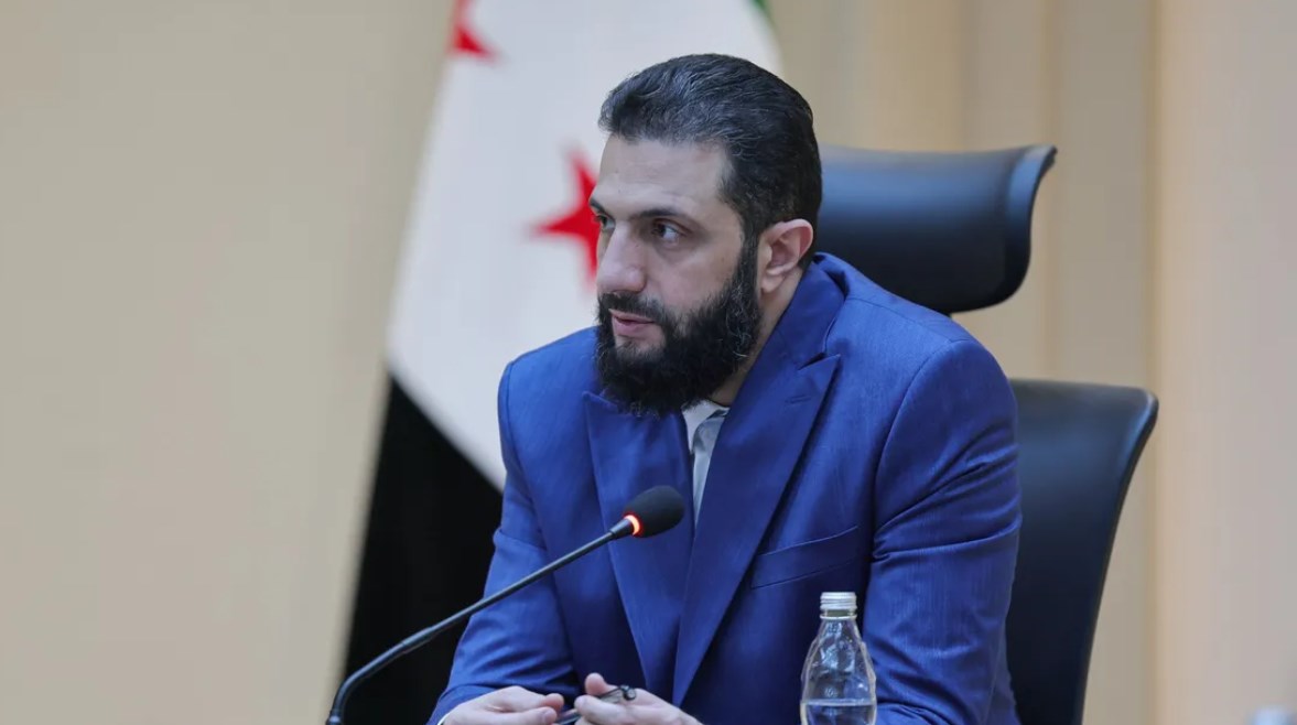 الرئيس السوري أحمد الشرع