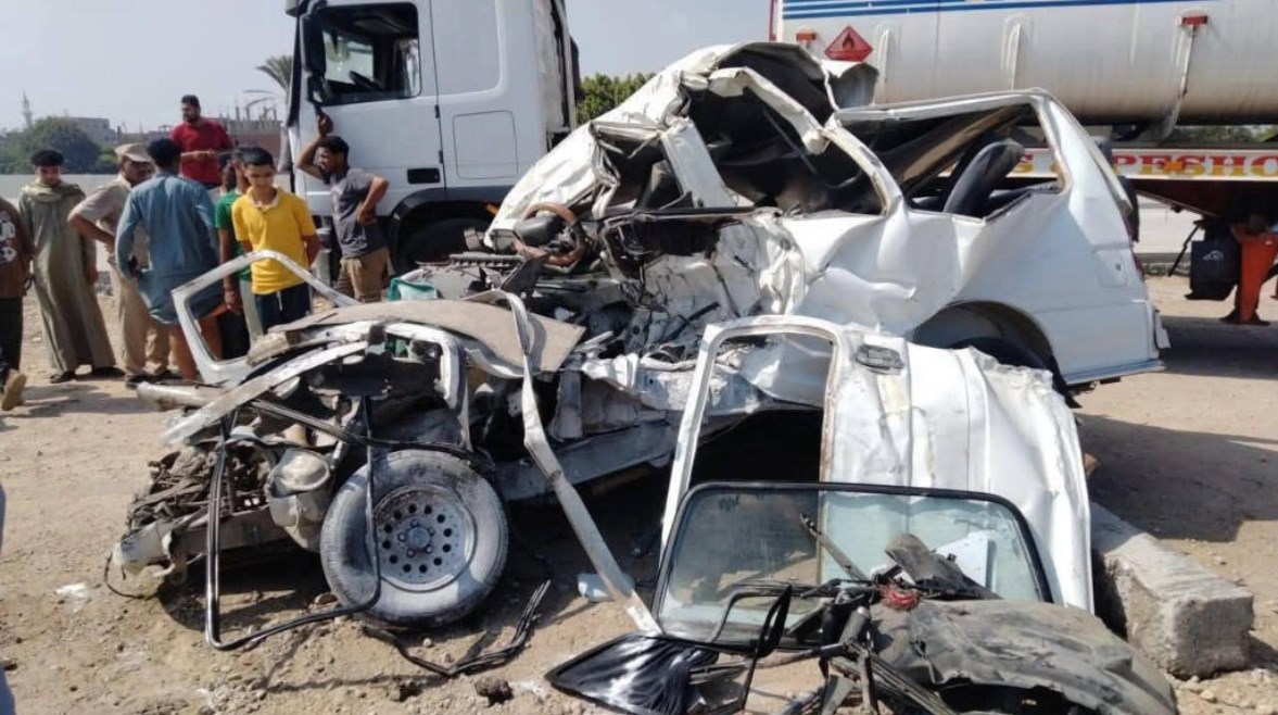 حادث على الطريق - صورة ارشيفية