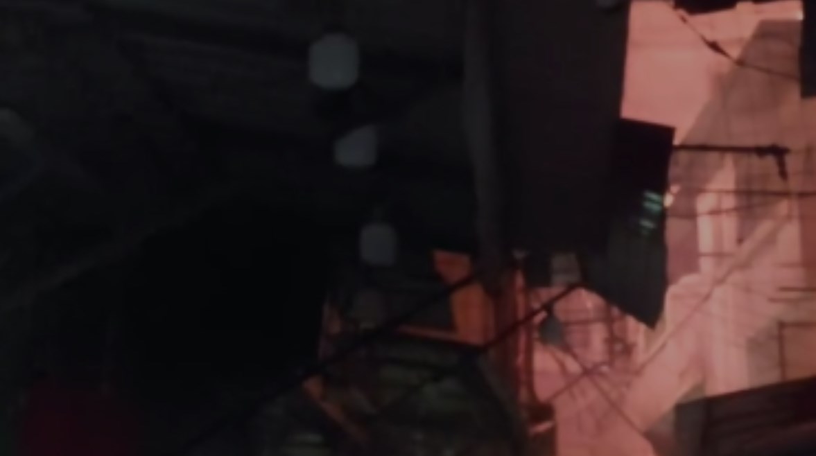 جانب من الحريق 