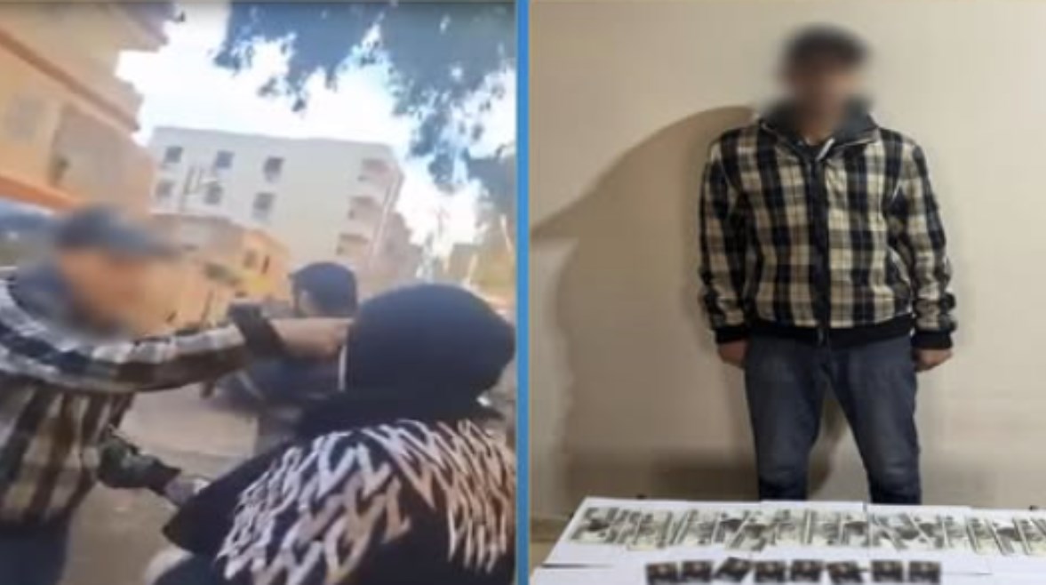 المتهم وجانب من الواقعة 