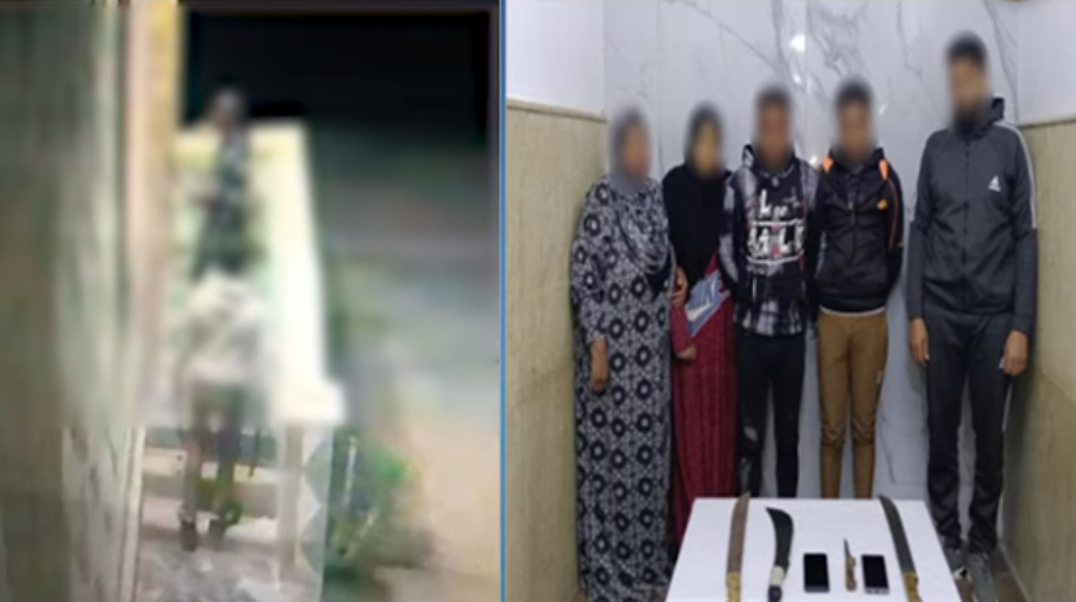 المتهمون وجانب من الواقعة