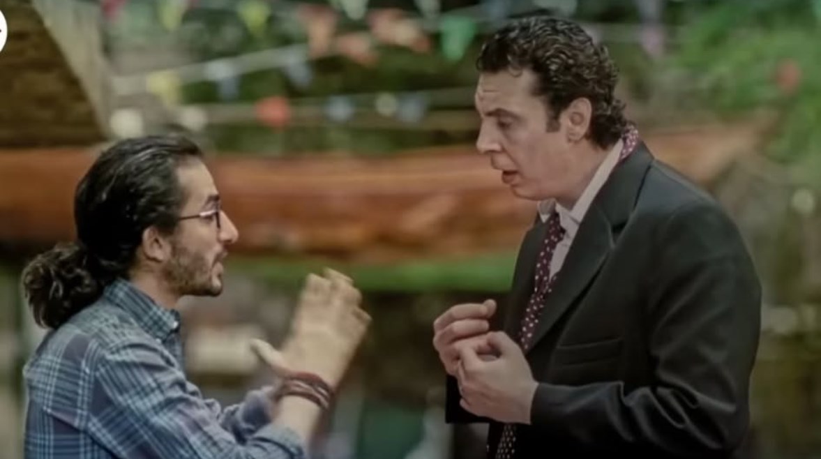 الفنان طارق الأمير من فيلم عسل أسود