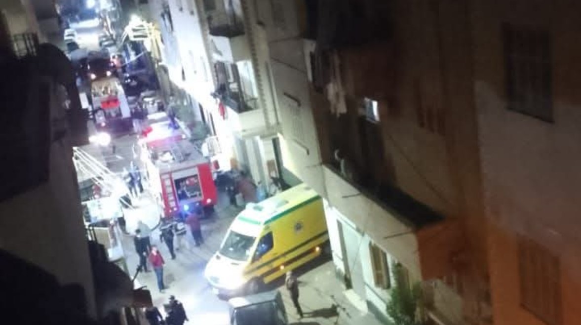 صوره من الحريق 