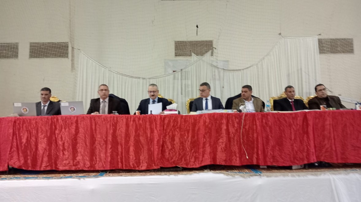 صورة اللجنة العامة للانتخابات في الفيوم 