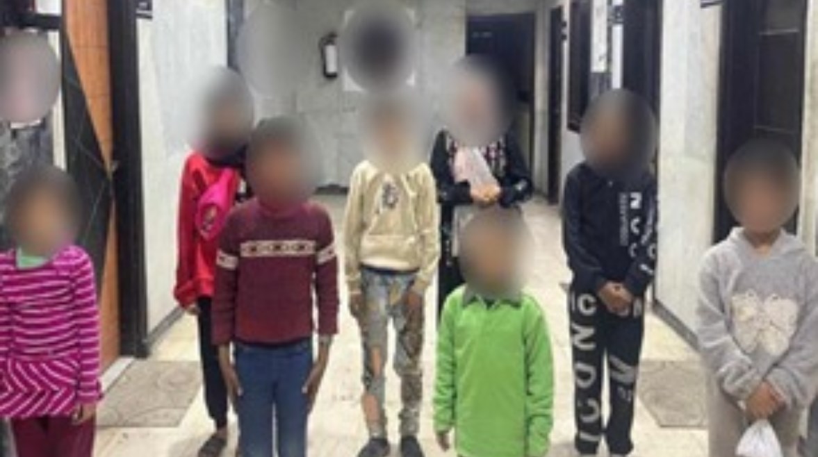 الصغار الذين يجري استغلالهم في أعمال التسول