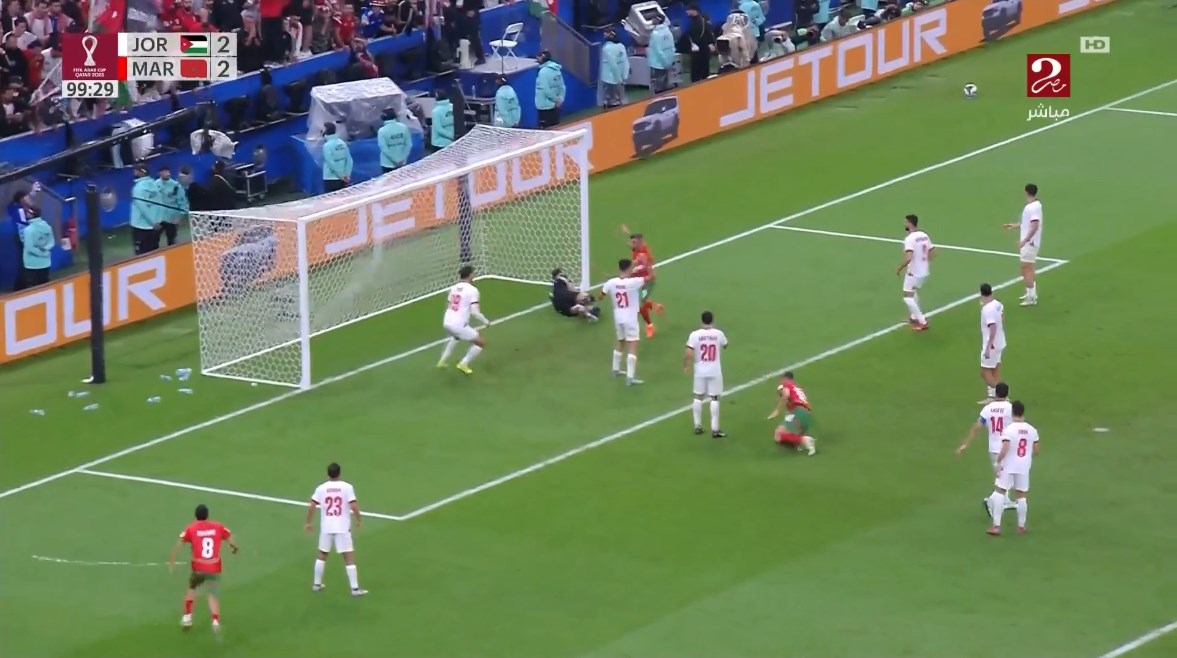 هدف عبدالرزاق حمدلله 