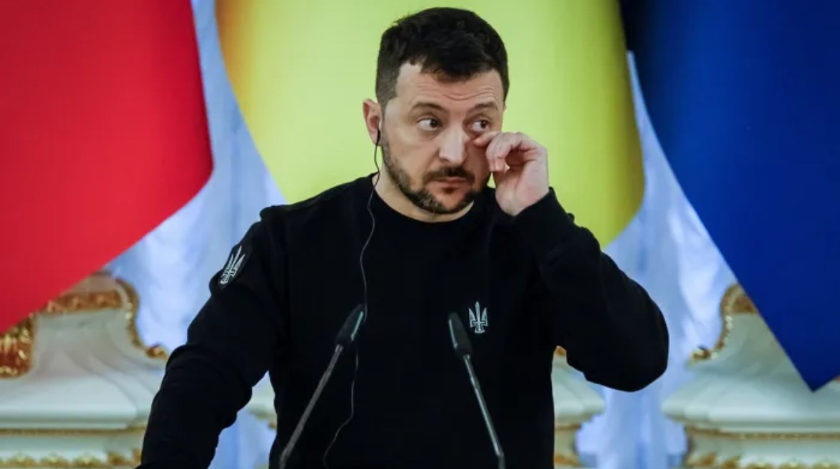 الرئيس الأوكراني فولوديمير زيلينسكي