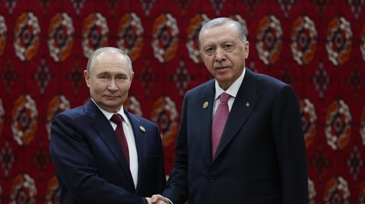 الرئيس التركي رجب طيب أردوغان والرئيس الروسي فلاديمير بوتين