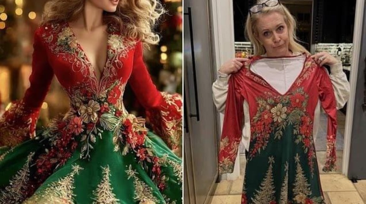 المملثة ميليسا بعد شرائها فستان أون لاين 