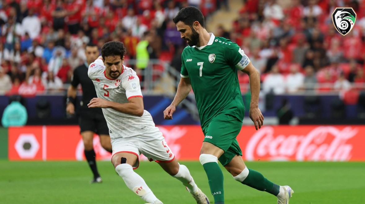 عمر خربين لاعب سوريا 